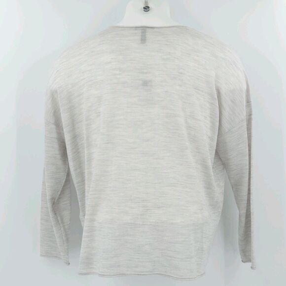 Eileen Fisher Merino Wool Sweater Box Top Womens Size XL Gray Fall Winter Soft - Picture 3 of 8